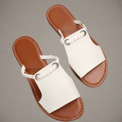 Katelina - Sandales Plates Élégantes