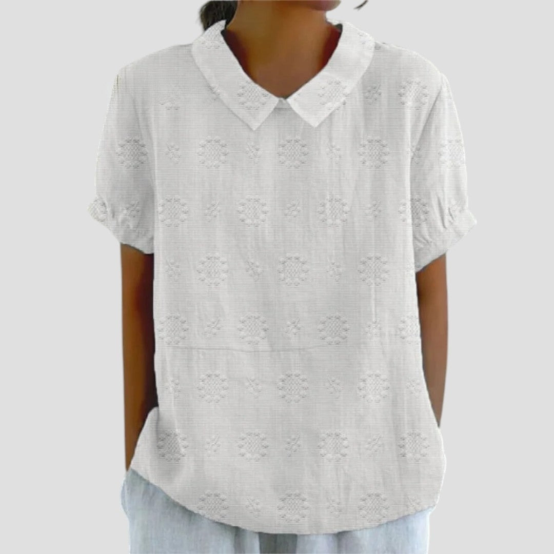 Sienna - Chic Print Blouse