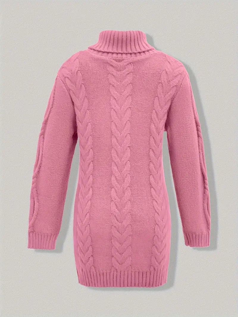 Narda - Élégante Robe Turtleneck