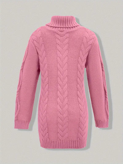 Narda - Élégante Robe Turtleneck