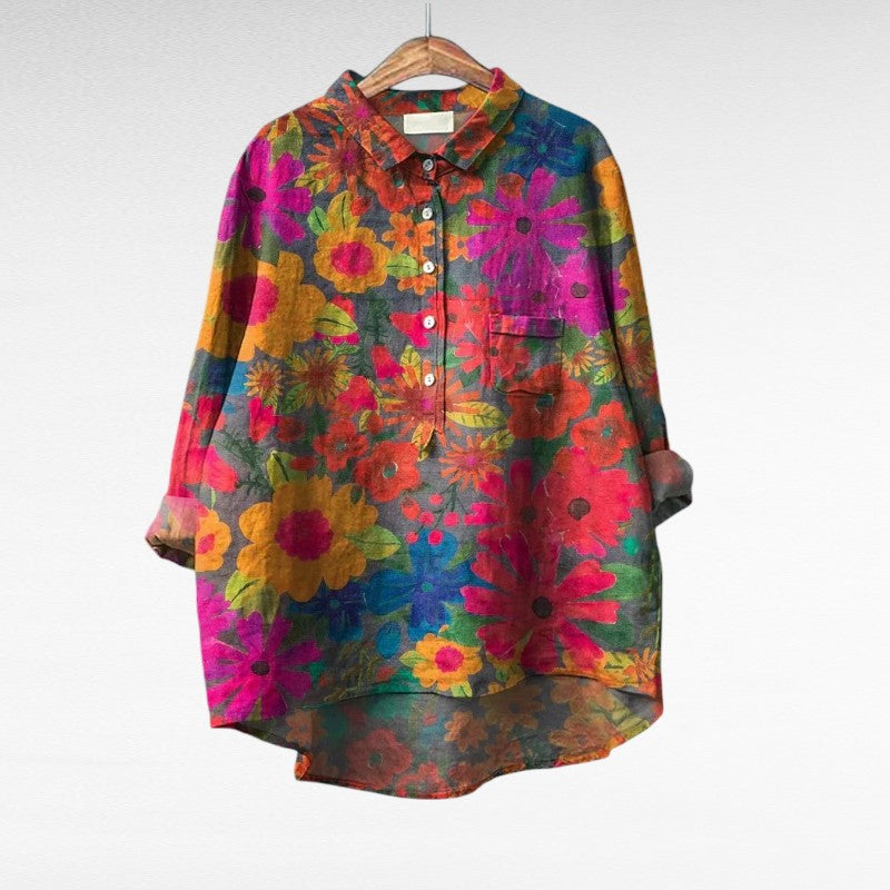 Laluna - Élégante Blouse Printanière