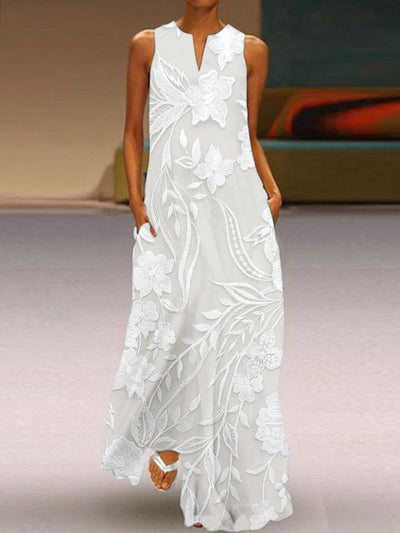 Maylora - Robe Botanique Élégante