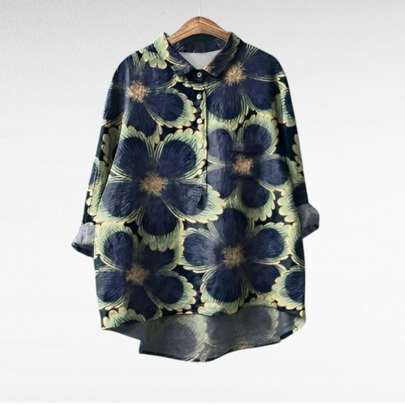 Laluna - Chemisier Vintage Élégant