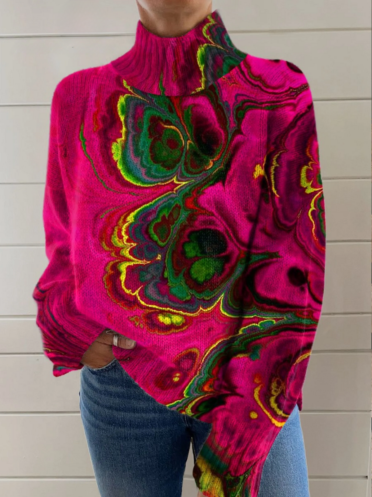 Art - Pull-Over Chic Épuré