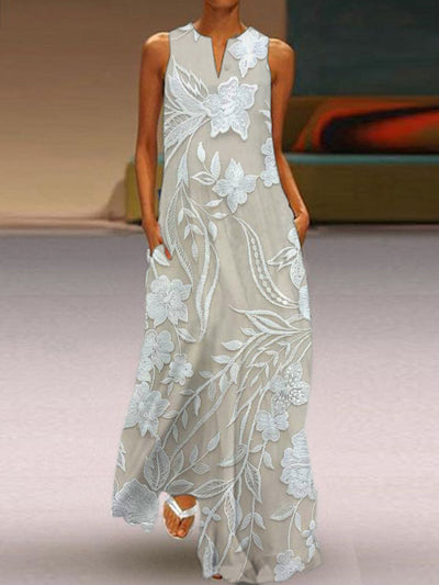 Maylora - Robe Botanique Élégante