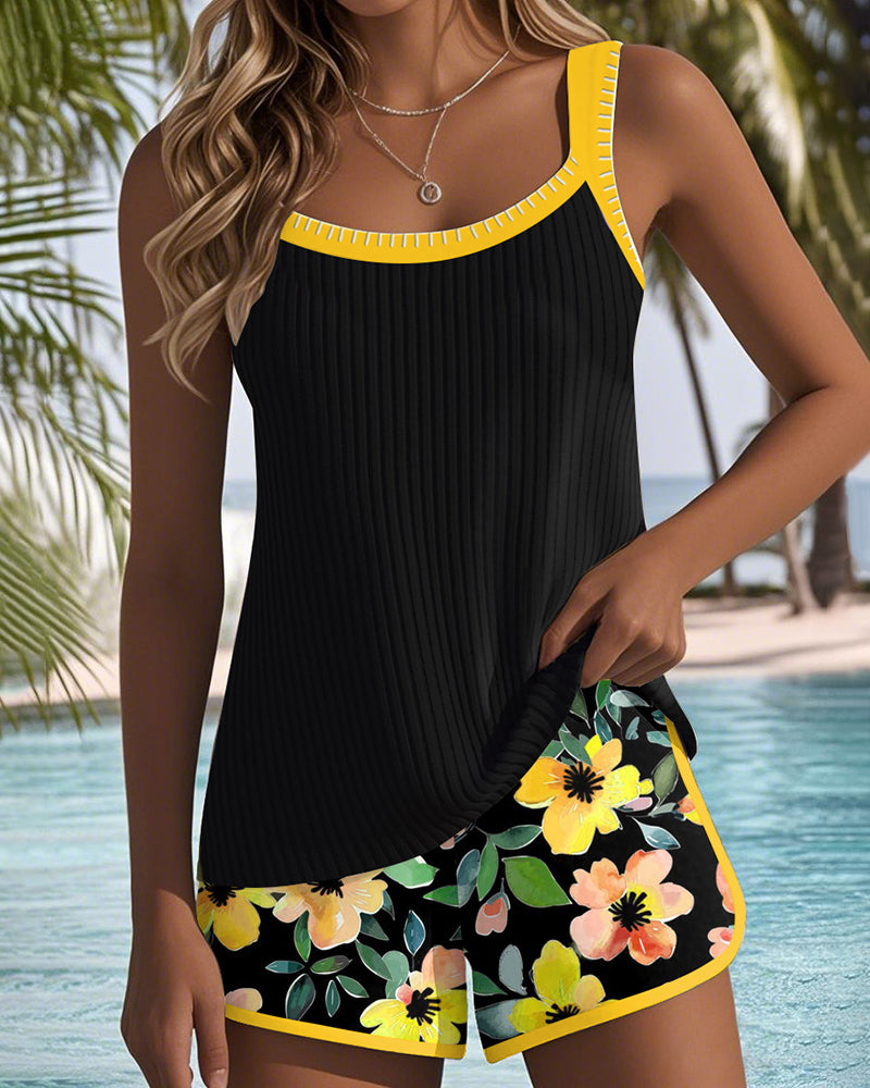 Lenny - Tankini Floral Été