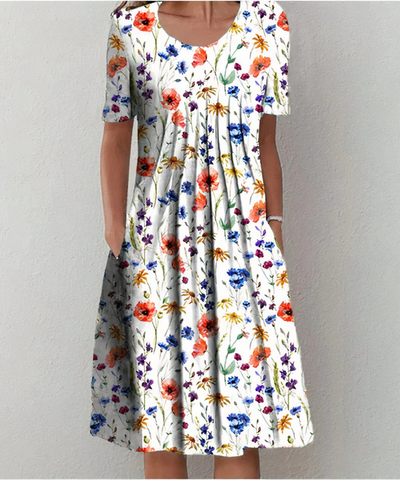 Clementine - Élégante Robe Florale