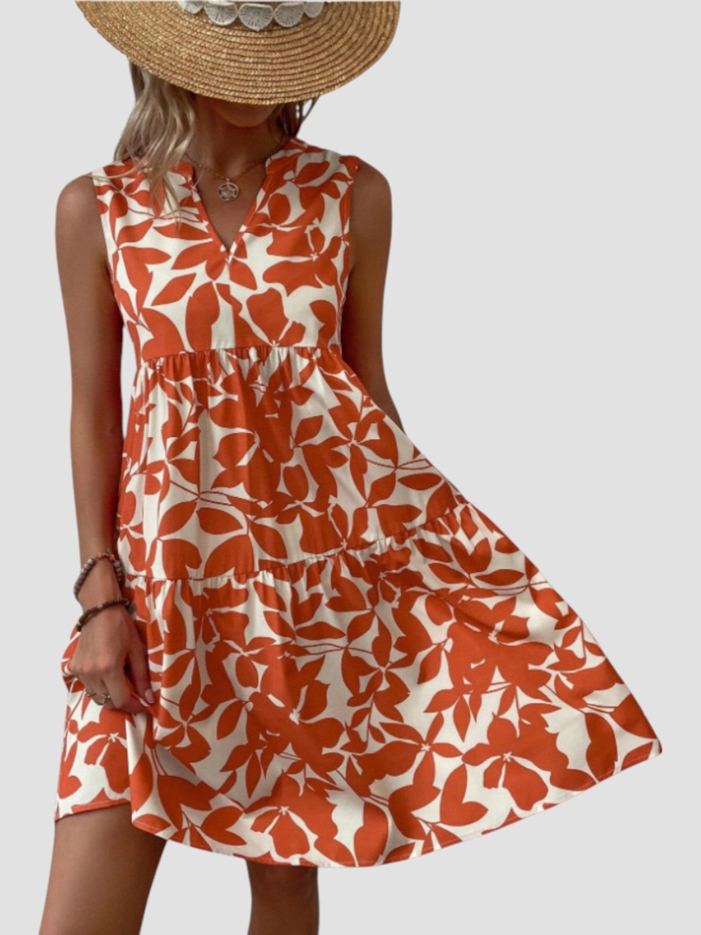 Séraphine - Robe Midi Été Élégante