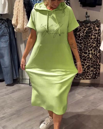 Saskia - Robe à Capuche Décontractée