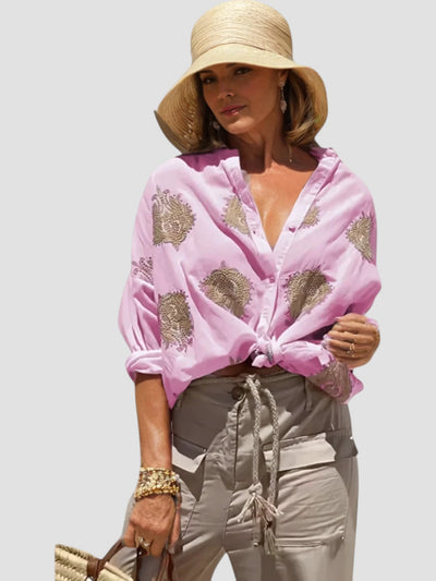 Valentine - Blouse Élégante et Légère