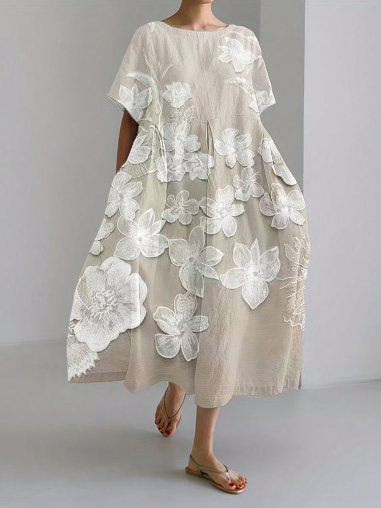 Maylora - Robe Décontractée Fleurie