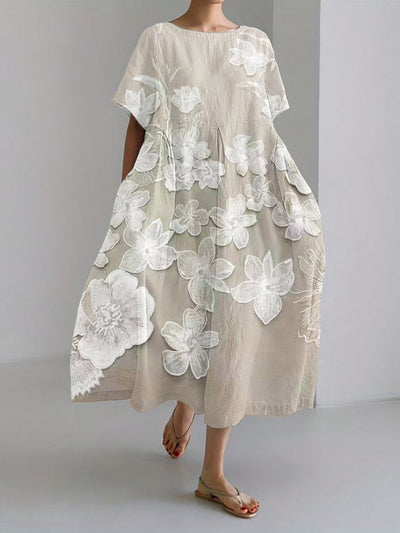 Maylora - Robe Décontractée Fleurie