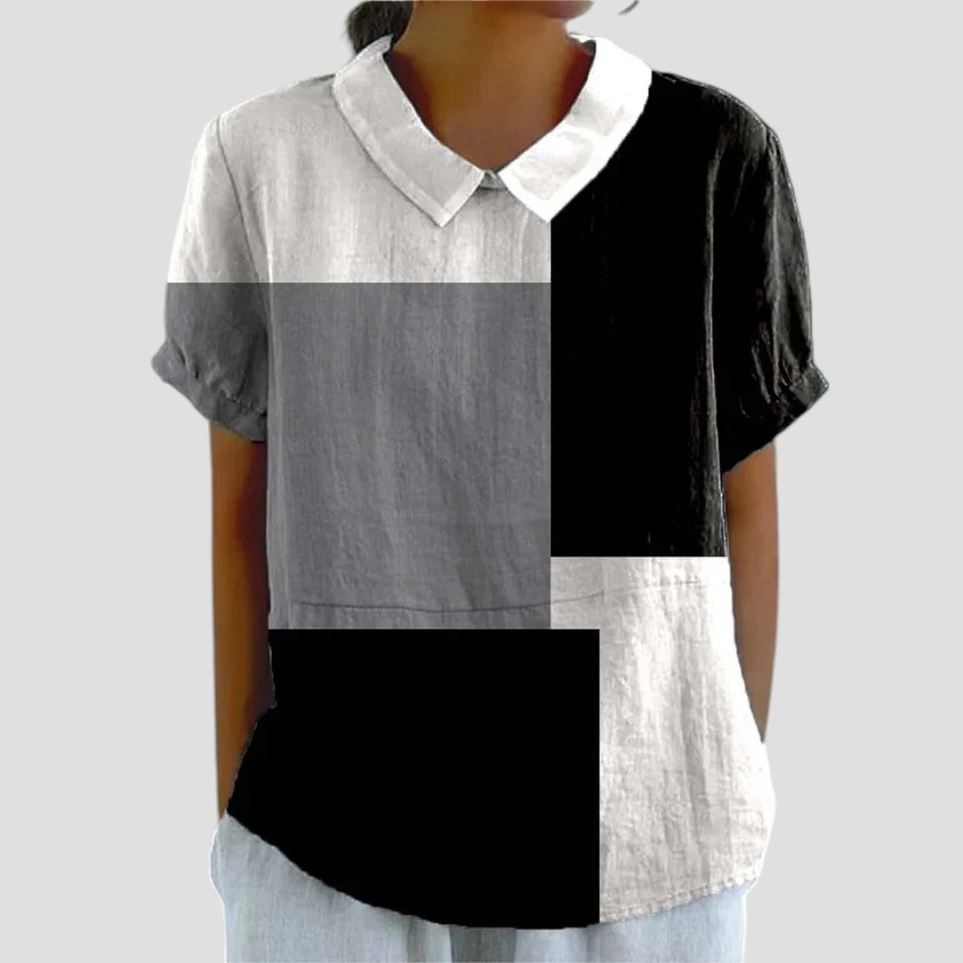 Iris - Élégante Blouse Printanière