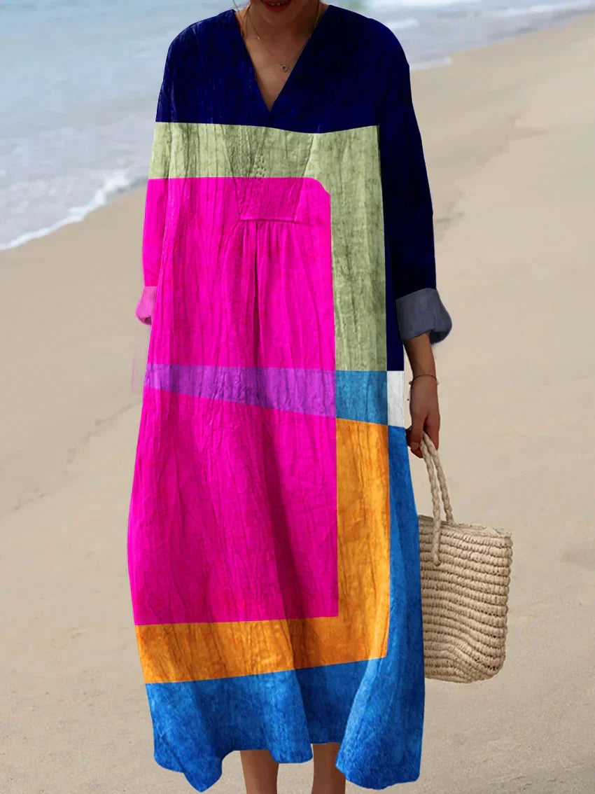 Lunelle - Robe Minimaliste Printanière