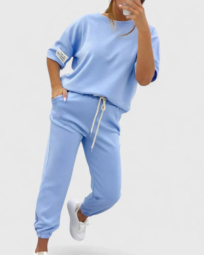 Stacy - Ensemble Décontracté Pastel