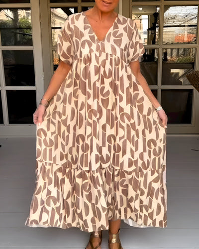 Felicia - Robe à col en V légère