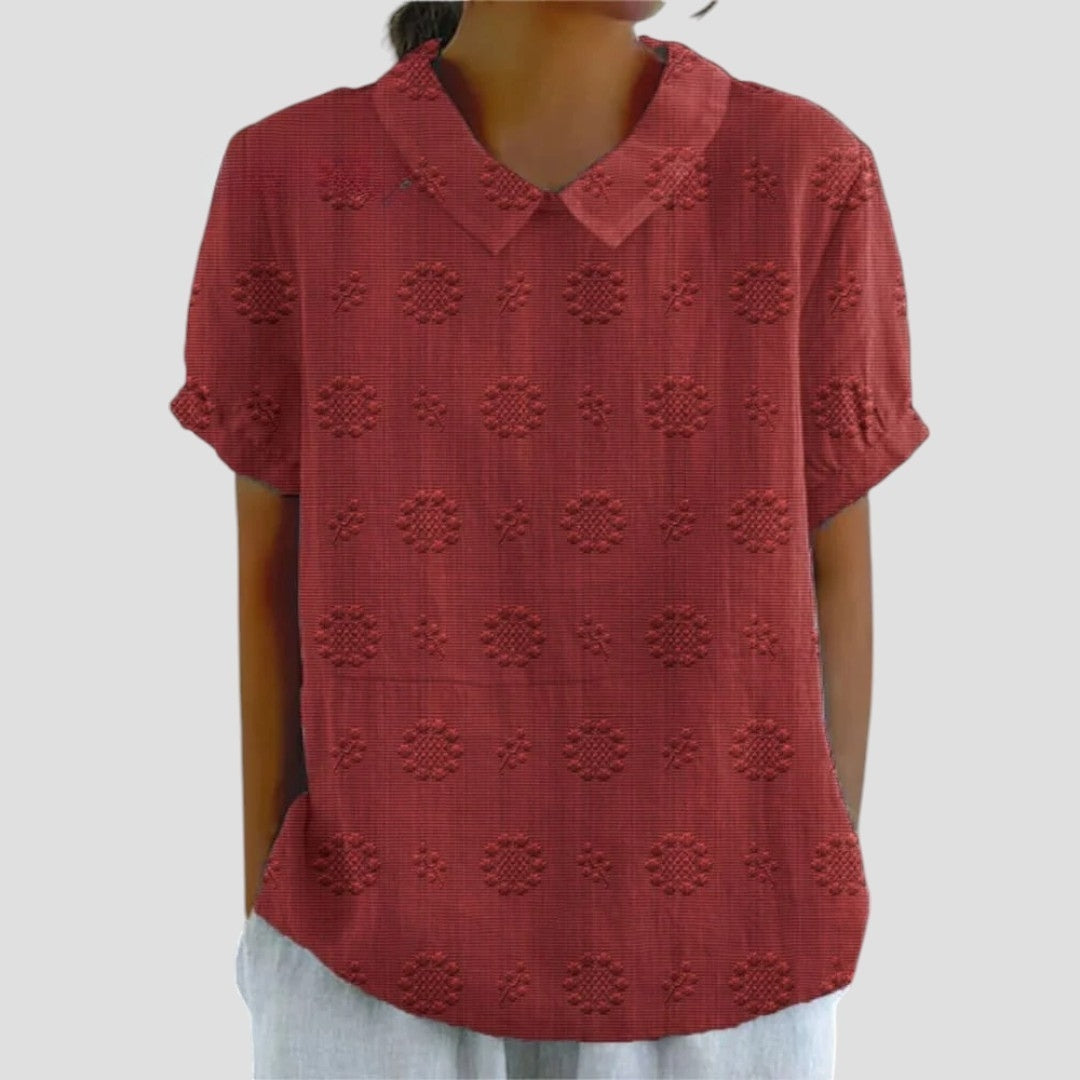 Clara - Blouse Aérée Printanière