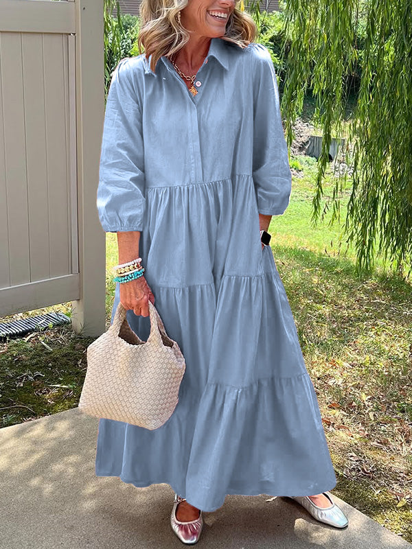 Bente - Robe Maxi Élégante