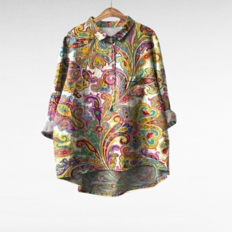 Laluna - Élégante Blouse Printanière