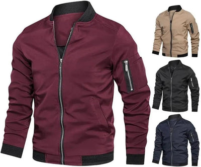 Jules - Veste Bomber Métallisée Élégante