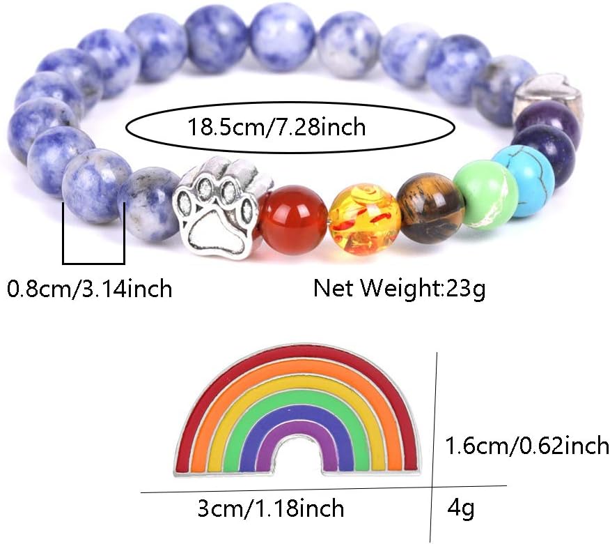 Rainbow - Bracelet Commemoratif Coloré
