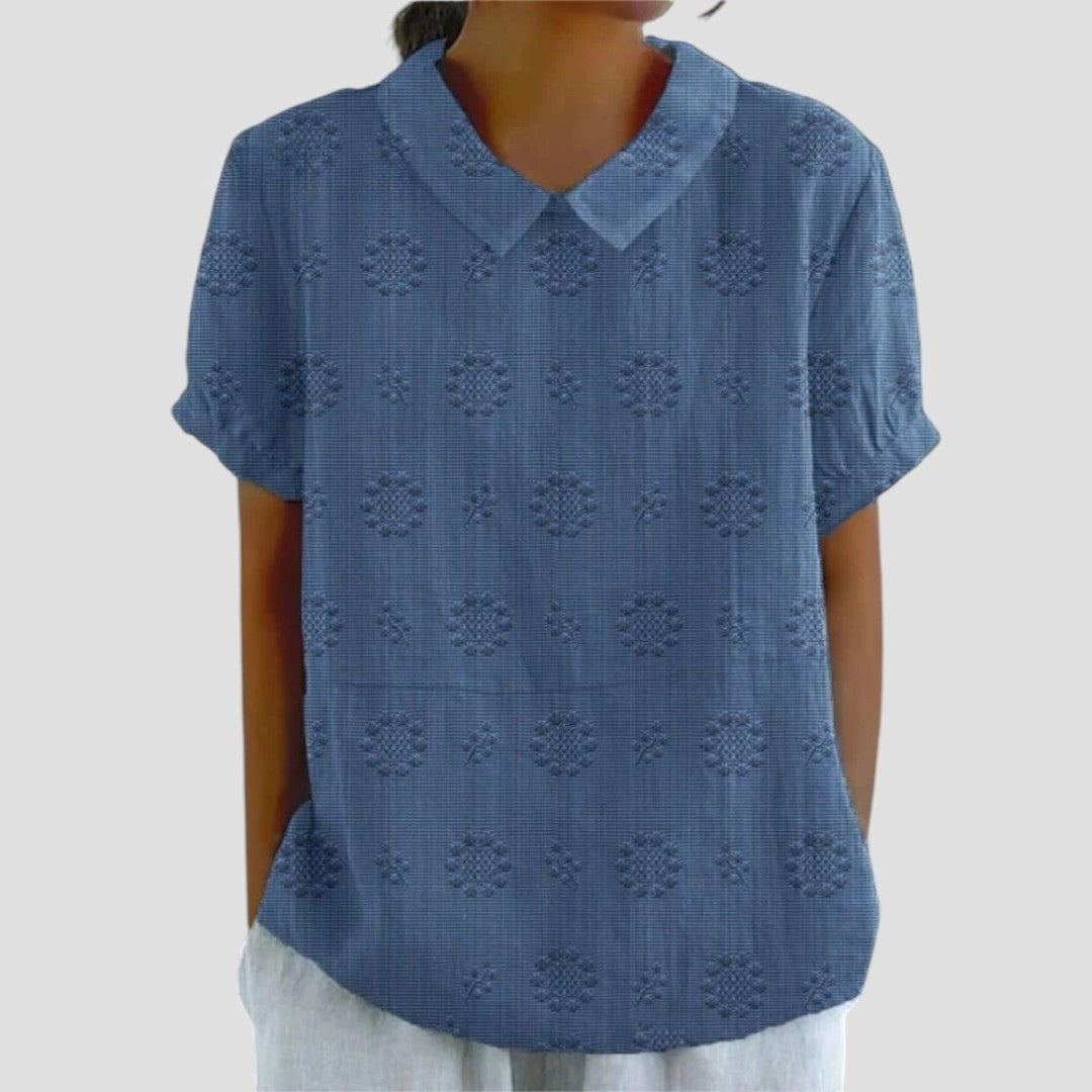 Arabella - Chic Print Blouse