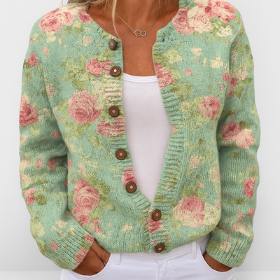 Alina - Cardigan Floral Chic