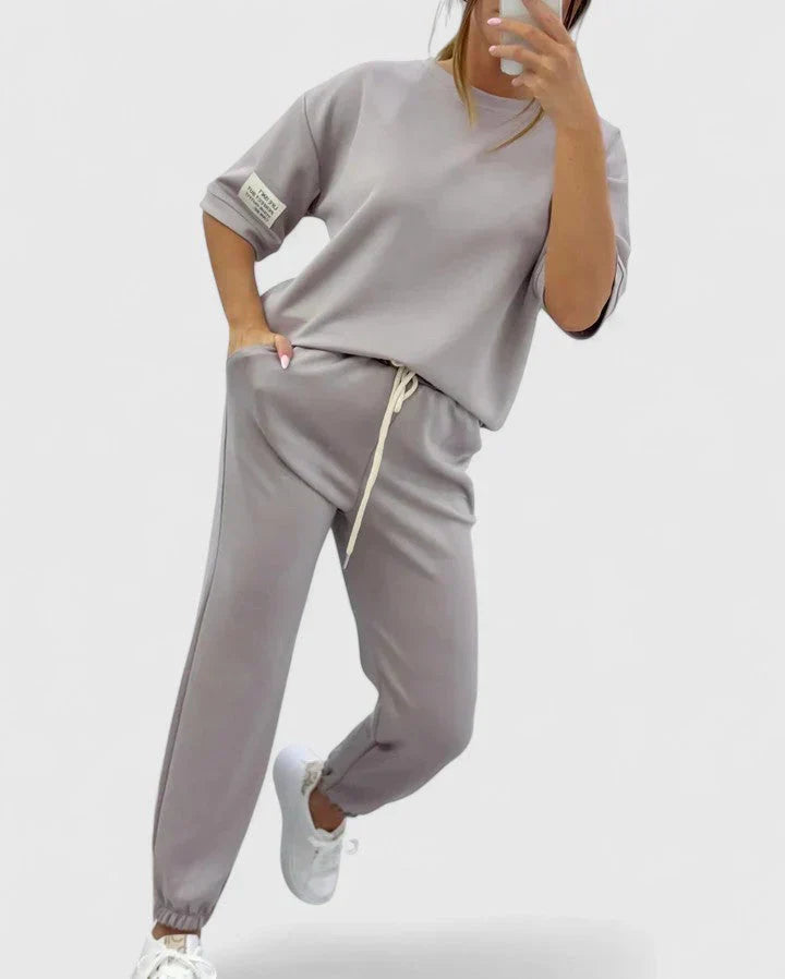 Stacy - Ensemble Décontracté Pastel