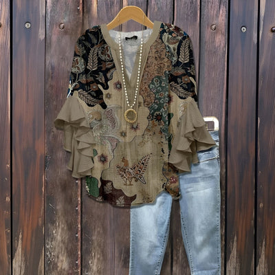 Elisabet - Blouse Estivale Décontractée