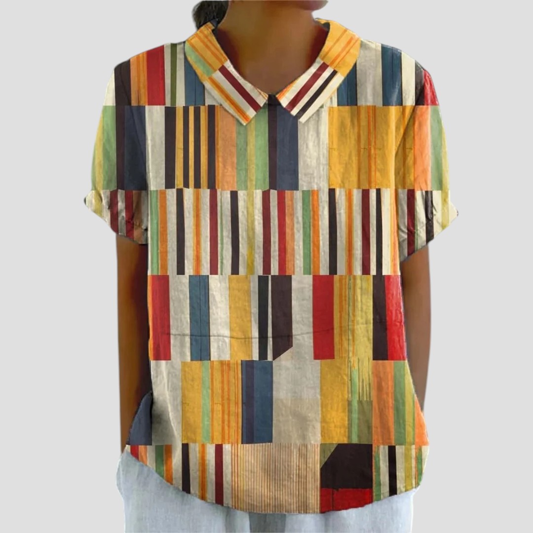 Noemi - Élégante Blouse Printanière