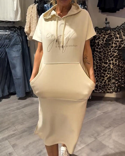 Saskia - Robe à Capuche Décontractée