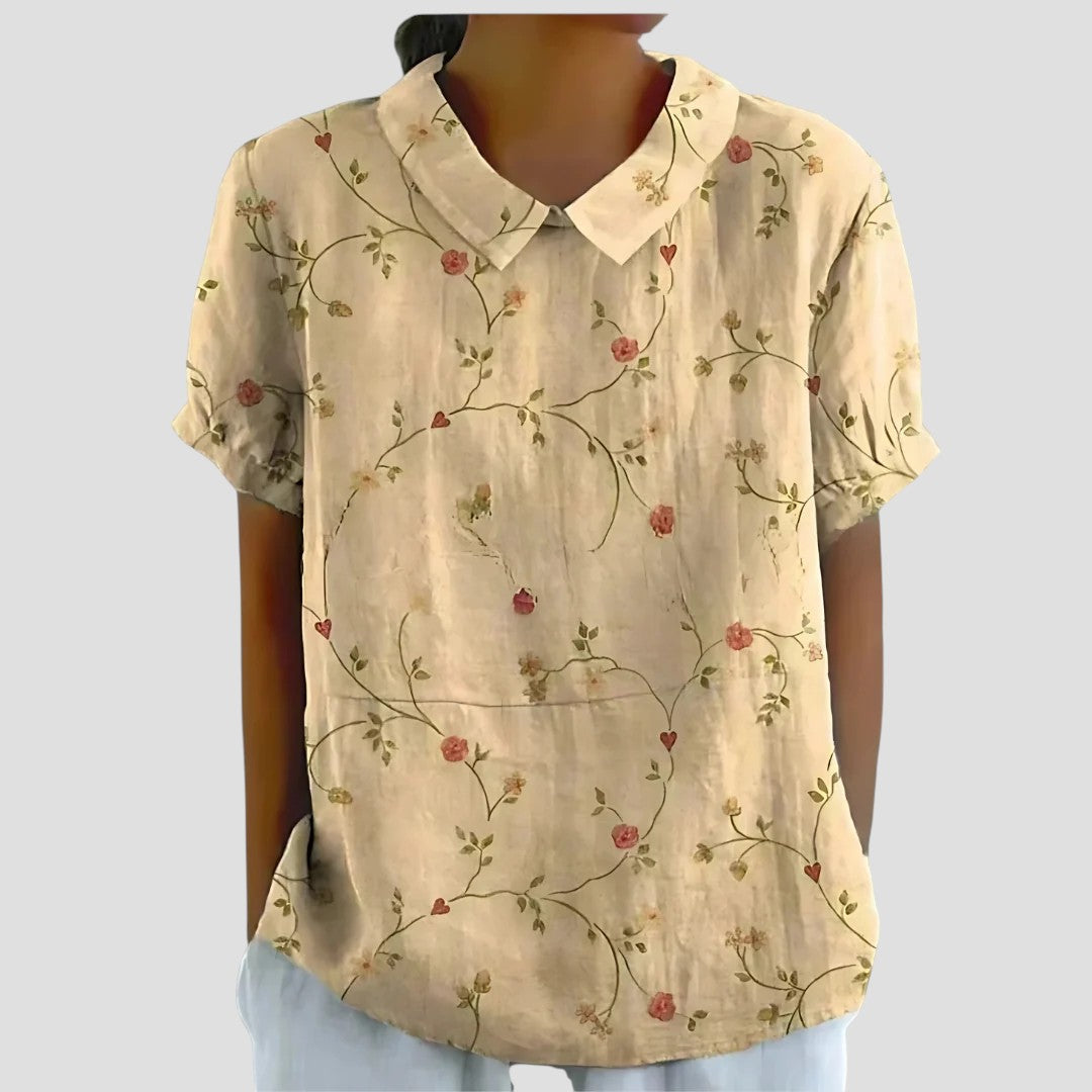 Luna - Élégante Blouse Printanière