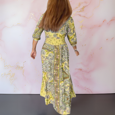 Rita - Élégante Robe Maxi d'Été