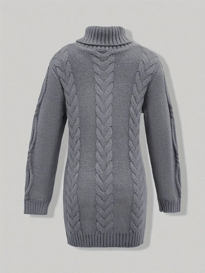 Narda - Élégante Robe Turtleneck