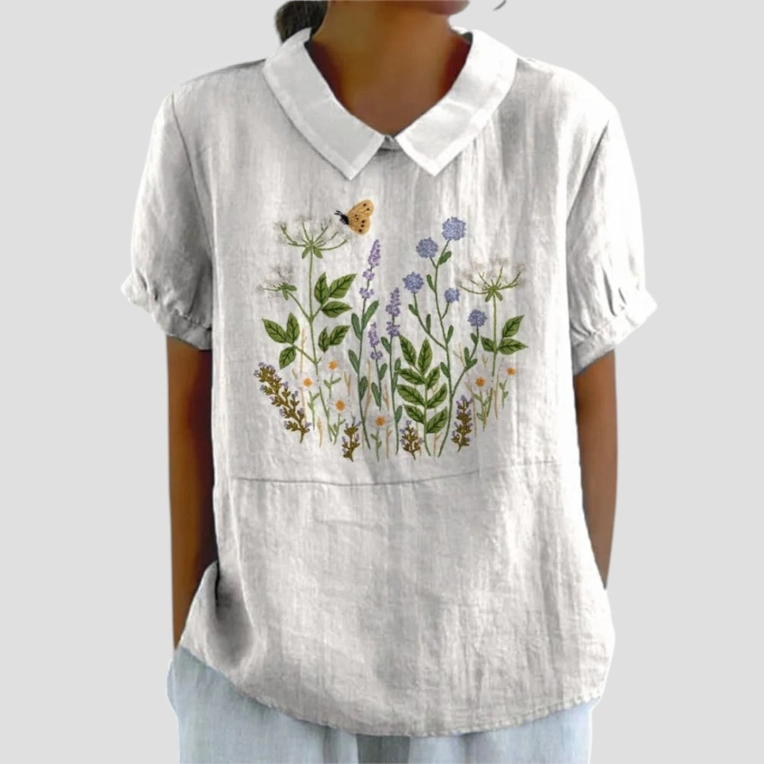 CAMILLA - Blouse À Imprimé Chic