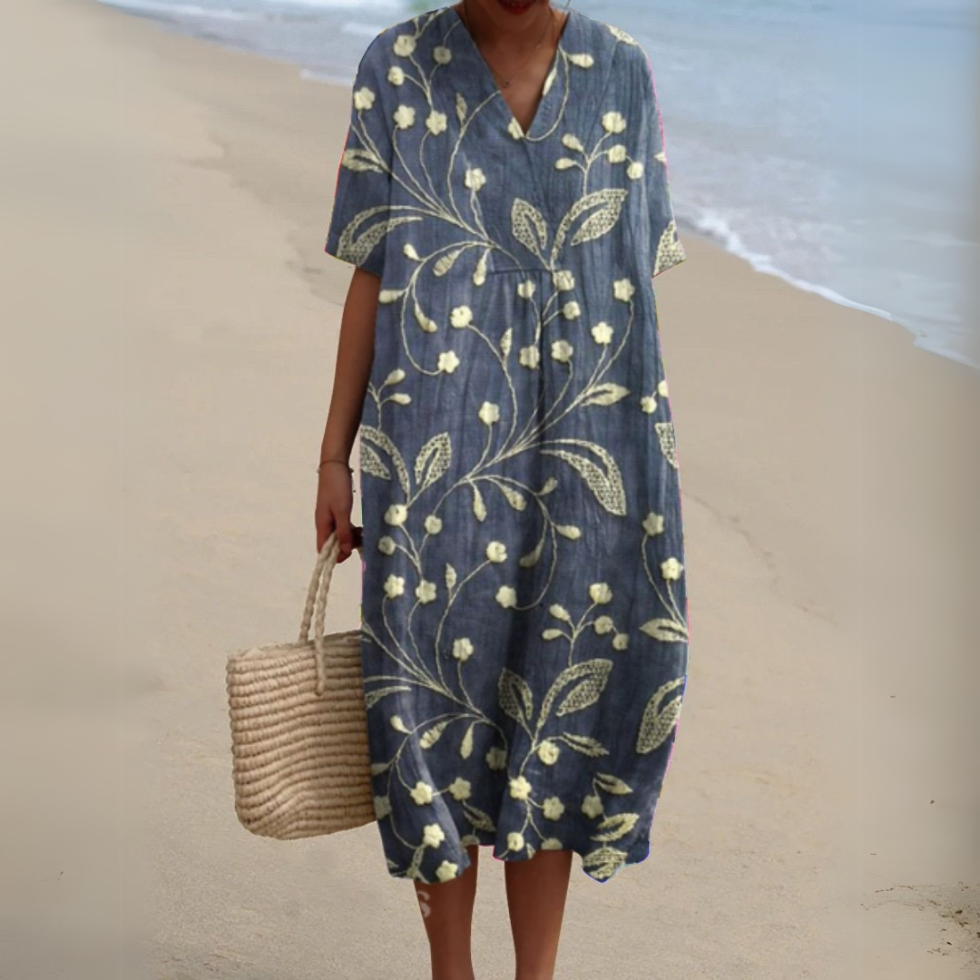 Audrey - Robe Fleurie Printanière