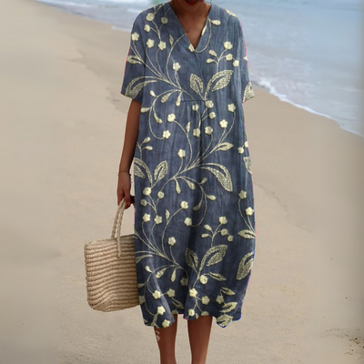 Audrey - Robe Fleurie Printanière