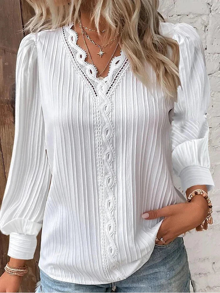 Lilly - Élégante Blouse Plissée