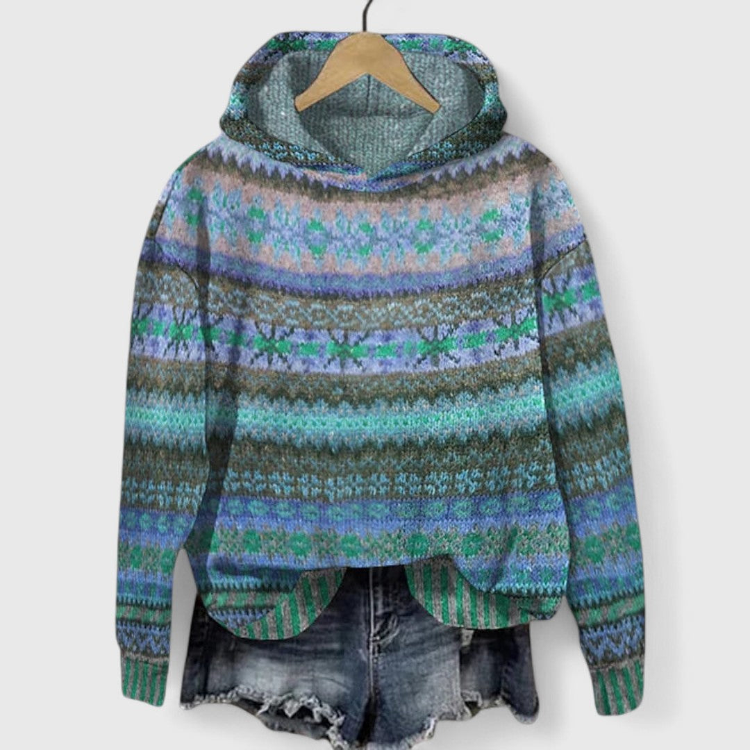 Christine - Sweatshirt Rétro Confortable