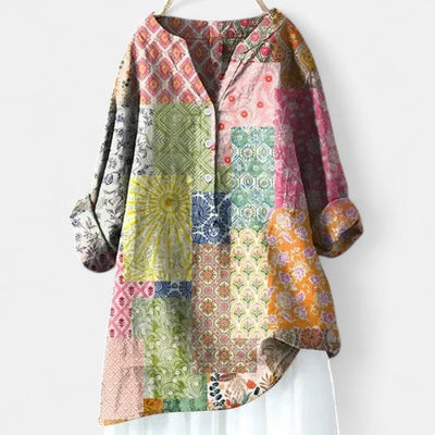 Marion - Chemise Légère et Élégante à Fleurs