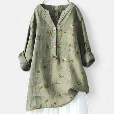 Marion - Chemise Légère et Élégante à Fleurs