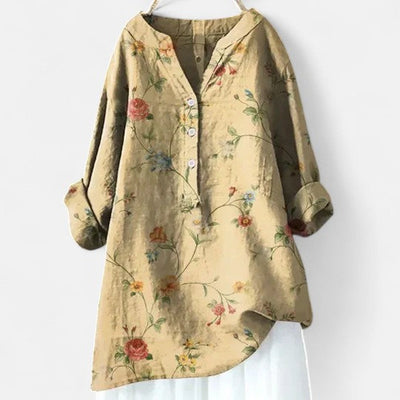 Marion - Chemise Légère et Élégante à Fleurs