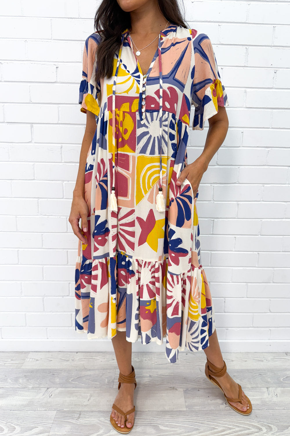 Amie - Robe Confortable Artisanale