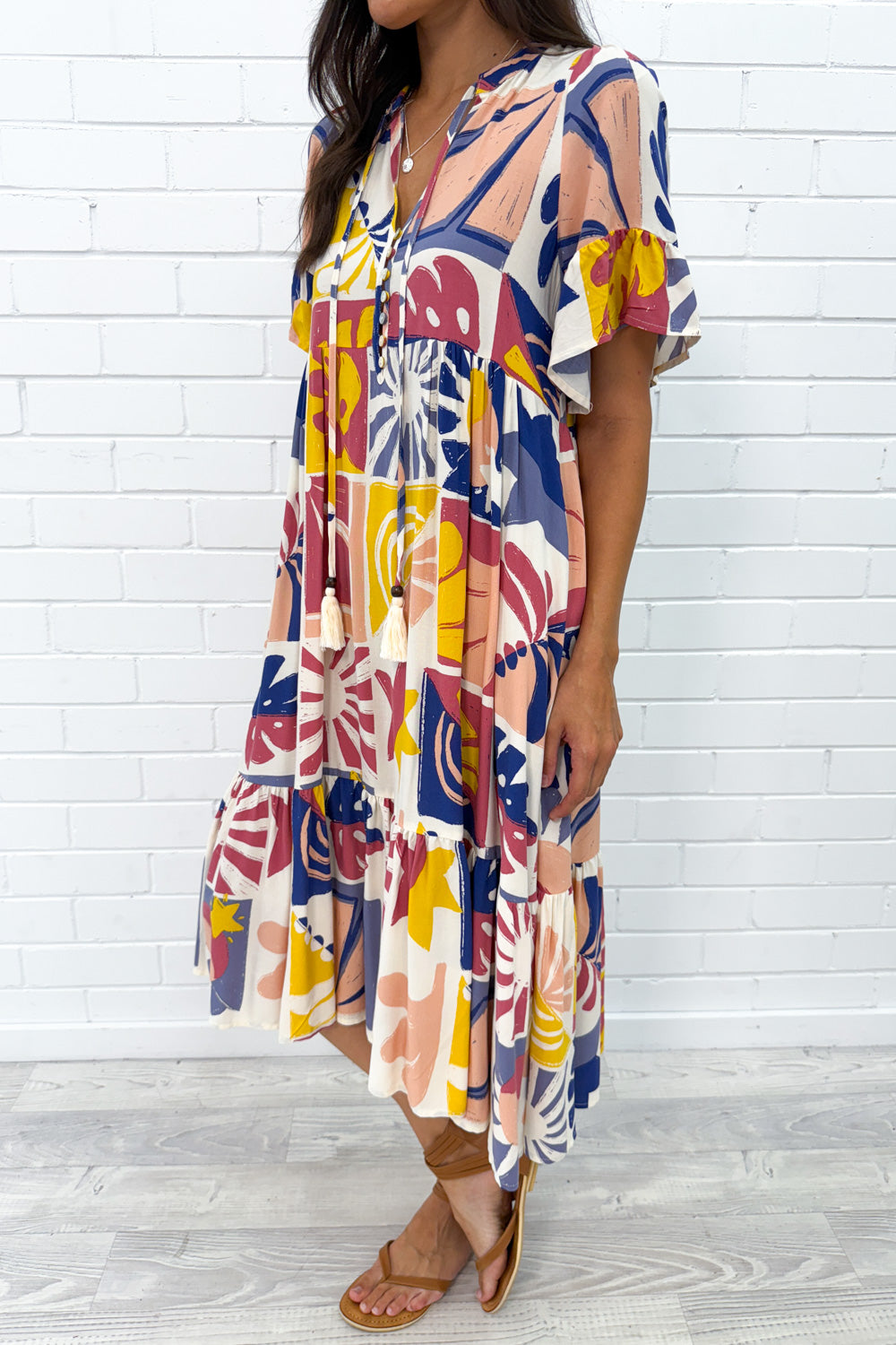 Amie - Robe Confortable Artisanale