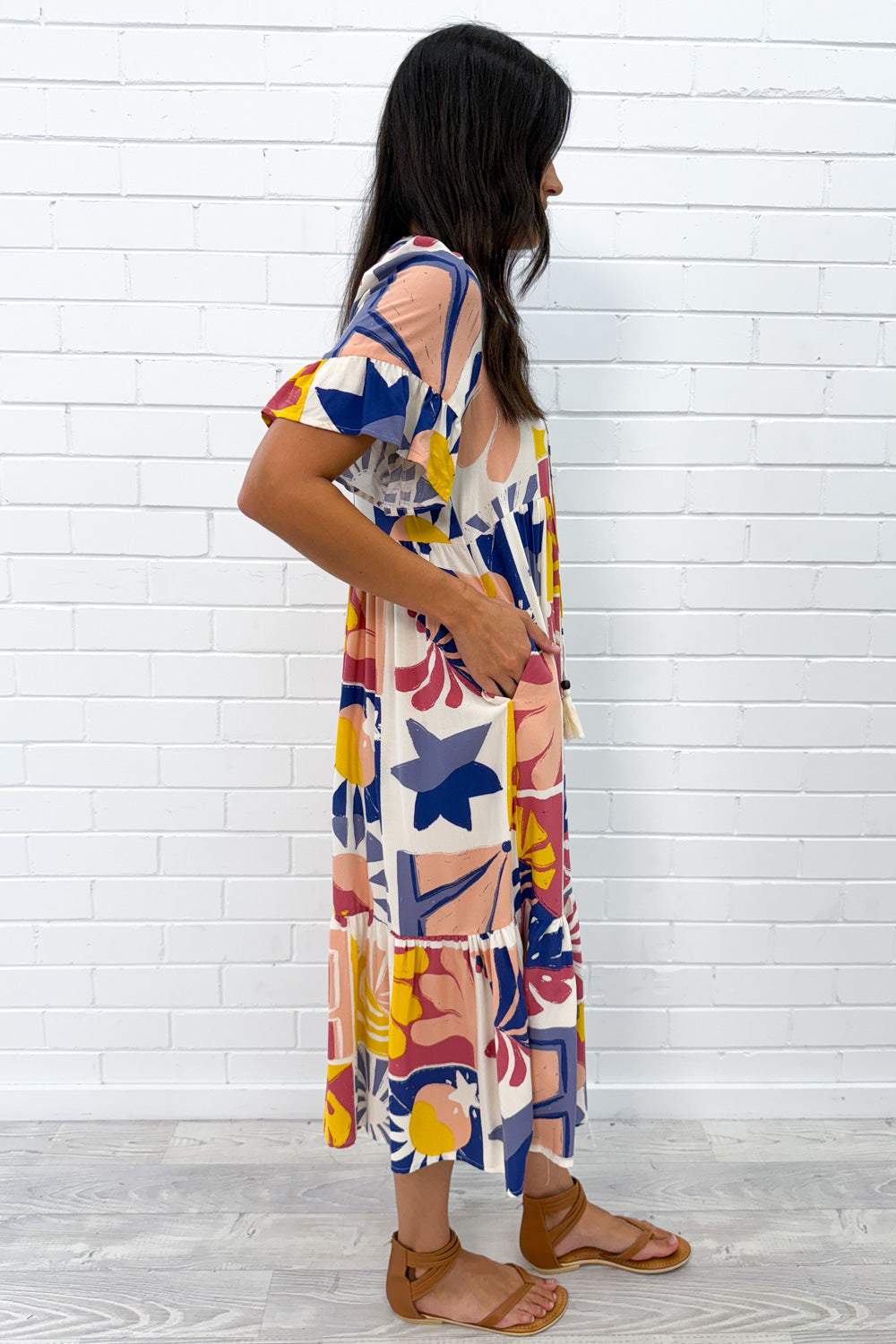 Amie - Robe Confortable Artisanale