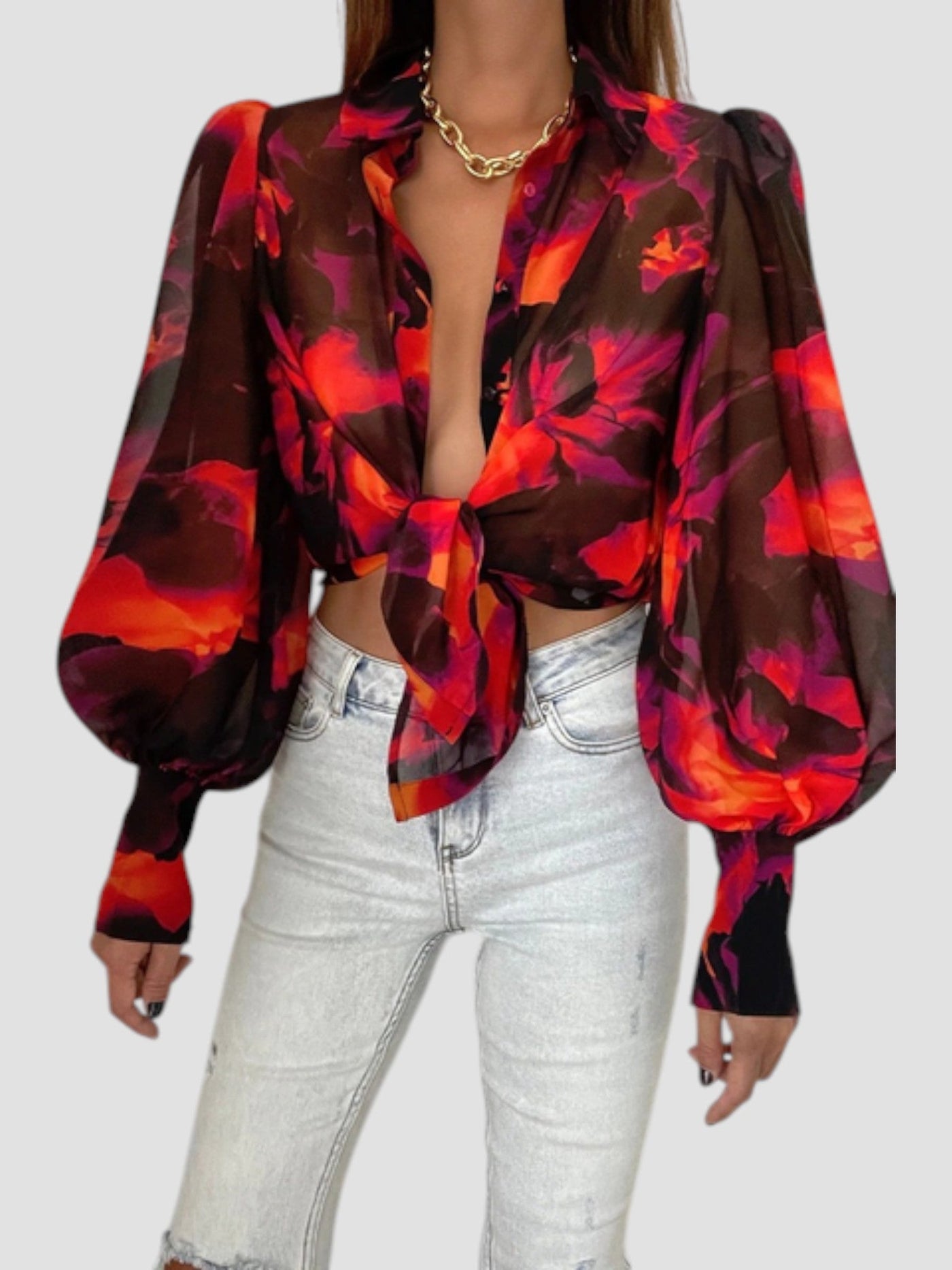 Juliette - Chemise Légère et Colorée