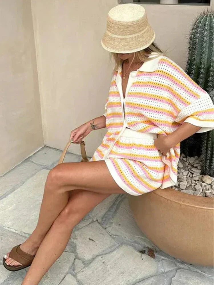 Lisanne - Ensemble Été Élégant