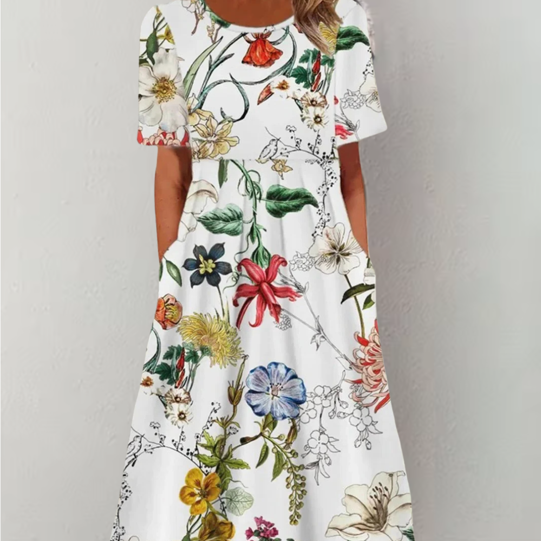 Britt - Robe Midi Élégante