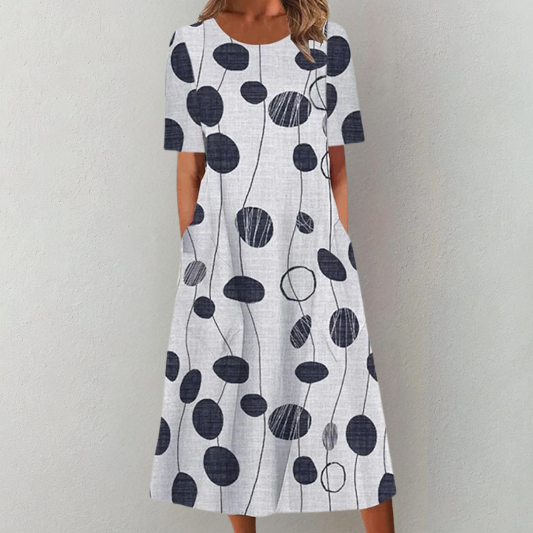 Elin - Robe Midi Élégante