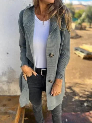 Frieda - Élégant Cardigan Douillet